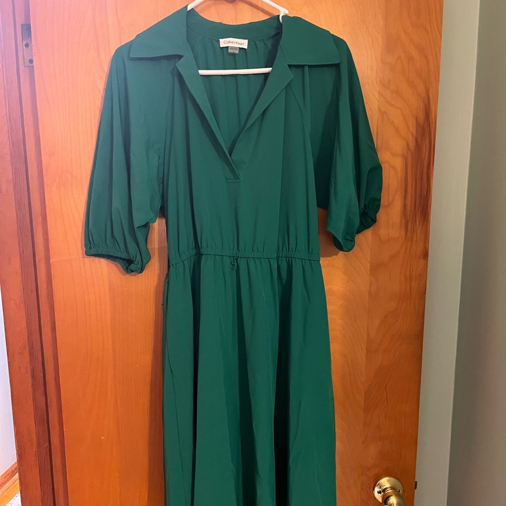 Calvin Klein Teal Dress